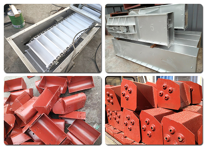 TD型斗式提升機料斗，機殼展示圖